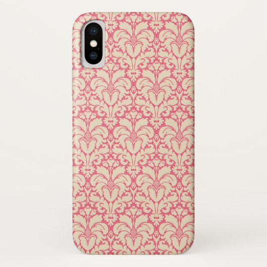 Coques Case-Mate iPhone arrière - plan damassé de style baroque 2 (Dos)