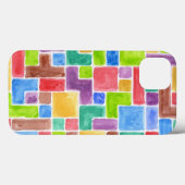 Coques Case-Mate iPhone arrière - plan d'aquarelle peint Abstrait. 2 (Verso (horizontal))