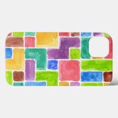 Coques Case-Mate iPhone arrière - plan d'aquarelle peint Abstrait. 2 (Verso (horizontal))