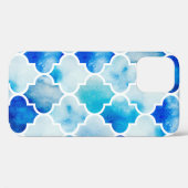 Coques Case-Mate iPhone Arrière - plan d'aquarelle transparente. Belle tou (Verso (horizontal))