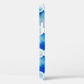 Coques Case-Mate iPhone Arrière - plan d'aquarelle transparente. Belle tou (Verso / Droite)