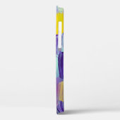 Coques Case-Mate iPhone Arrière - plan d'art Abstrait peint à la main (Verso / Gauche)