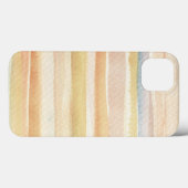 Coques Case-Mate iPhone Arrière - plan d'art d'aquarelle, texture (Verso (horizontal))