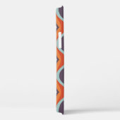 Coques Case-Mate iPhone Arrière - plan d'art moderne du milieu du siècle. (Verso / Droite)
