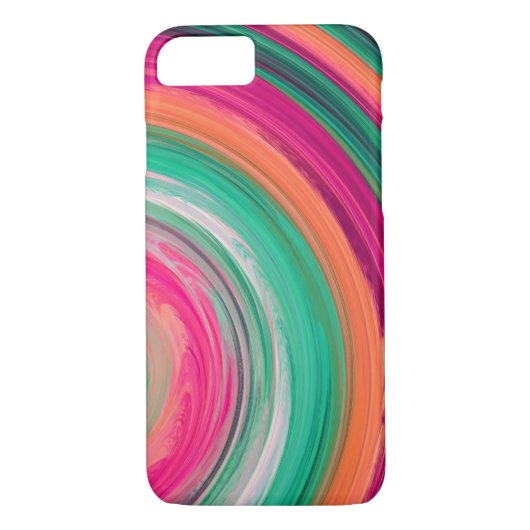 Coques Case-Mate iPhone Arrière - plan d'art tortueux Abstrait #12 (Dos)