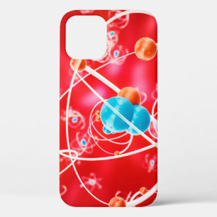 Case-Mate iPhone Case arrière - plan d'atome Abstrait, modèle de chimie