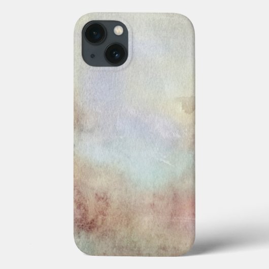 Coques Case-Mate iPhone Arrière - plan d'automne d'aquarelle (Verso)