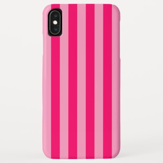 Coques Case-Mate iPhone Arrière - plan de bande rose (Dos)