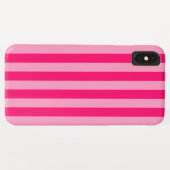 Coques Case-Mate iPhone Arrière - plan de bande rose (Dos (Horizontal))