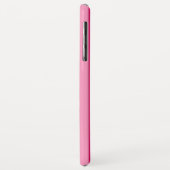 Coques Case-Mate iPhone Arrière - plan de bande rose (Dos/Gauche)