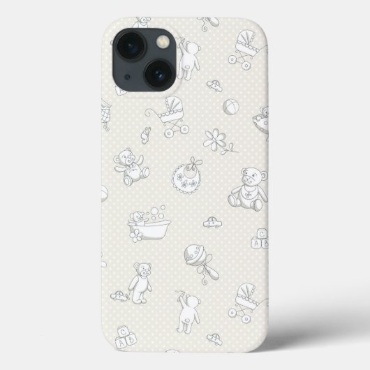 Coques Case-Mate iPhone Arrière - plan de bébé (Verso)