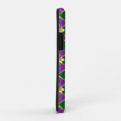 Coques Case-Mate iPhone Arrière - plan de bijoux Mardi Gras (Dos/Droite)