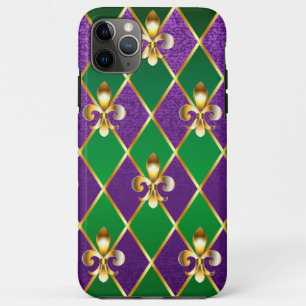 Case-Mate iPhone Case Arrière - plan de bijoux Mardi Gras