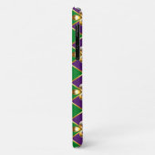 Coques Case-Mate iPhone Arrière - plan de bijoux Mardi Gras (Dos/Gauche)