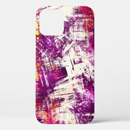 Coques Case-Mate iPhone Arrière - plan de blocs Abstraits foncés (Verso)