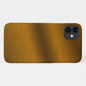 Coques Case-Mate iPhone Arrière - plan de bronze brossé Faux (Dos (Horizontal))