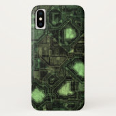 Coques Case-Mate iPhone Arrière - plan de circuit d'ordinateur (Dos)