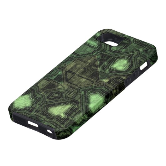 Coques Case-Mate iPhone Arrière - plan de circuit d'ordinateur (Bas)