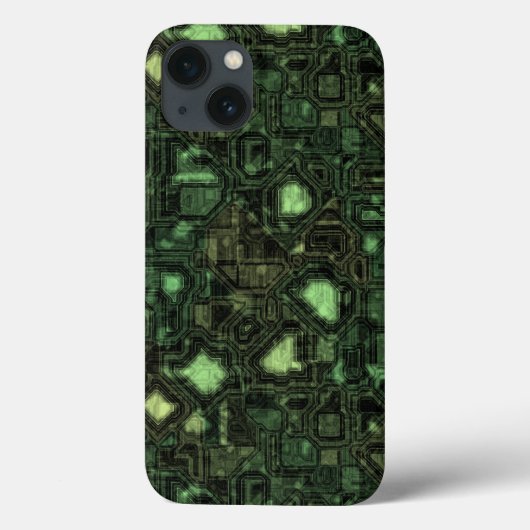 Coques Case-Mate iPhone Arrière - plan de circuit informatique (Verso)