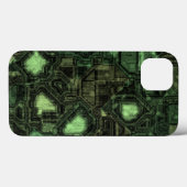 Coques Case-Mate iPhone Arrière - plan de circuit informatique (Verso (horizontal))