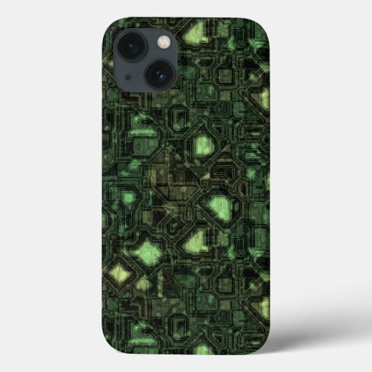 Coques Case-Mate iPhone Arrière - plan de circuit informatique (Verso)
