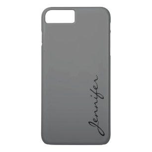 Coque Case-Mate Pour iPhone Arrière - plan de couleur gris