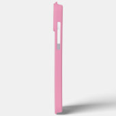 Coques Case-Mate iPhone Arrière - plan de couleur rose Amaranth (Verso / Gauche)