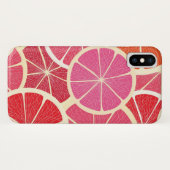 Coques Case-Mate iPhone Arrière - plan de cru de pamplemousse (Dos (Horizontal))