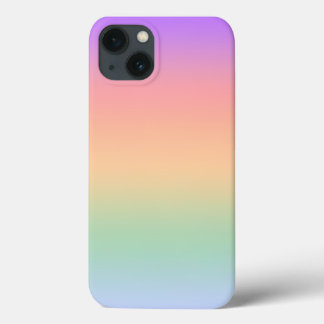 Case-Mate iPhone Case Arrière - plan de dégradé de couleur arc-en-ciel