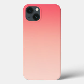 Case-Mate iPhone Case Arrière - plan de dégradé rose et pêche