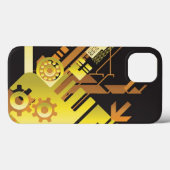 Coques Case-Mate iPhone Arrière - plan de demi-teinte technique 5 (Verso (horizontal))