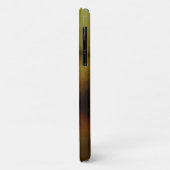 Coques Case-Mate iPhone Arrière - plan de flou Brown (Dos/Gauche)