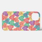 Coques Case-Mate iPhone Arrière - plan de forme d'amour (Verso (horizontal))