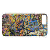 Coques Case-Mate iPhone Arrière - plan de graffiti (Dos (Horizontal))