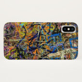 Coques Case-Mate iPhone Arrière - plan de graffiti (Dos (Horizontal))