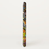 Coques Case-Mate iPhone Arrière - plan de graffiti (Dos/Droite)