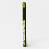 Coques Case-Mate iPhone Arrière - plan de grunge sans couture pois verts 2 (Dos/Gauche)