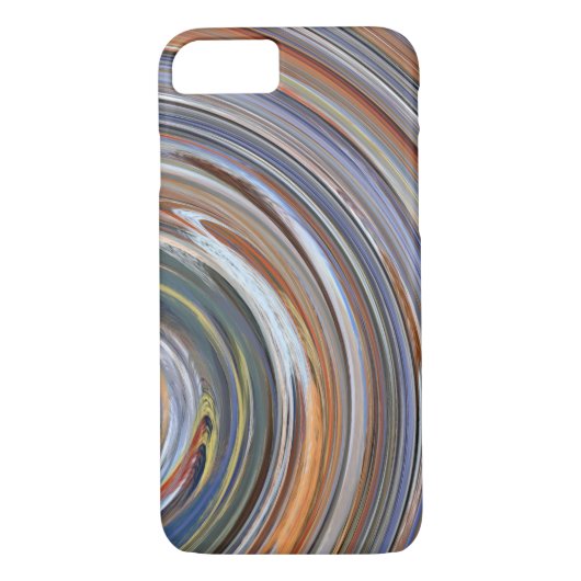 Coques Case-Mate iPhone Arrière - plan de l'art tortueux Abstrait #19 (Dos)