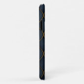 Coques Case-Mate iPhone arrière - plan de luxe -formes dorées (Dos/Droite)