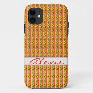Case-Mate iPhone Case Arrière - plan de marguerite avec nom