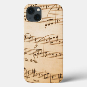 Case-Mate iPhone Case Arrière-plan de notes de musique