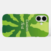 Coques Case-Mate iPhone Arrière - plan de pastèque (Verso (horizontal))