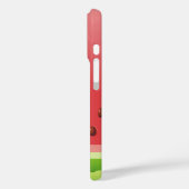 Coques Case-Mate iPhone Arrière - plan de pastèque (Verso / Gauche)
