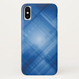 Etui iPhone Case-Mate Arrière - plan de pointe bleu-foncé