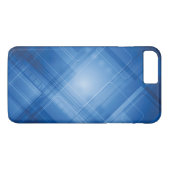 Coques Case-Mate iPhone Arrière - plan de pointe bleu-foncé (Dos (Horizontal))