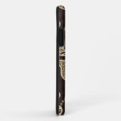 Coques Case-Mate iPhone Arrière - plan de style de Paisley (Dos/Droite)