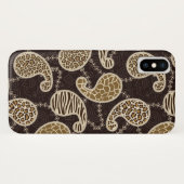Coques Case-Mate iPhone Arrière - plan de style de Paisley (Dos (Horizontal))