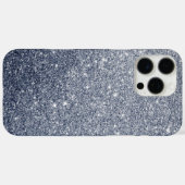 Coques Case-Mate iPhone Arrière - plan de style Parties scintillant gris a (Verso (horizontal))