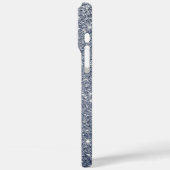 Coques Case-Mate iPhone Arrière - plan de style Parties scintillant gris a (Verso / Gauche)