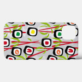 Coques Case-Mate iPhone Arrière - plan de sushi (Verso (horizontal))